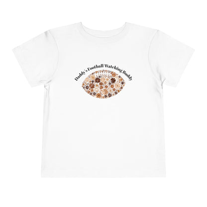 Daddy's Football Watching Buddy Toddler Tee