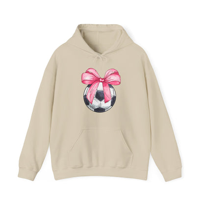 Soccer Coquette Hoodie Sweatshirt