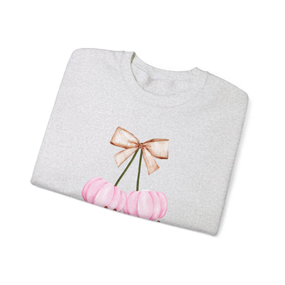 A Coquette Fall Girly Sweatshirt