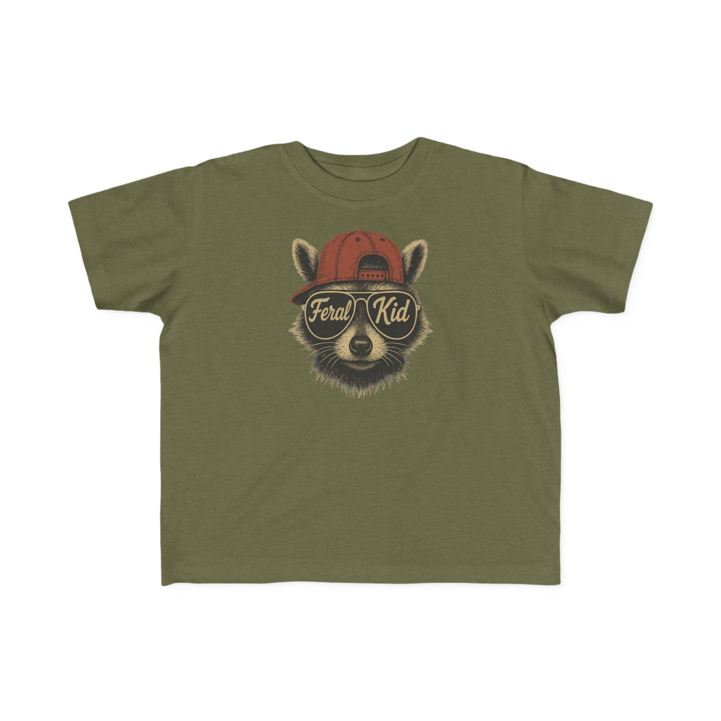 Funny Feral Kid Toddler Tee