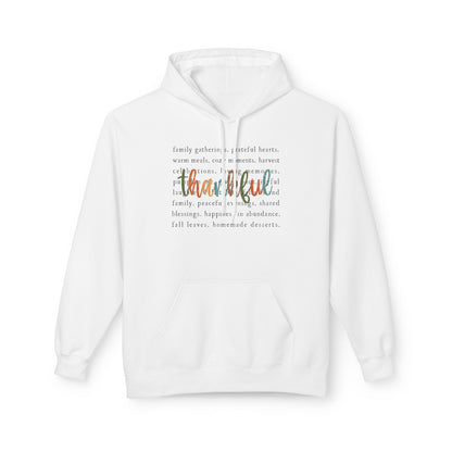 Thankful Unisex Midweight Softstyle Fleece Hoodie