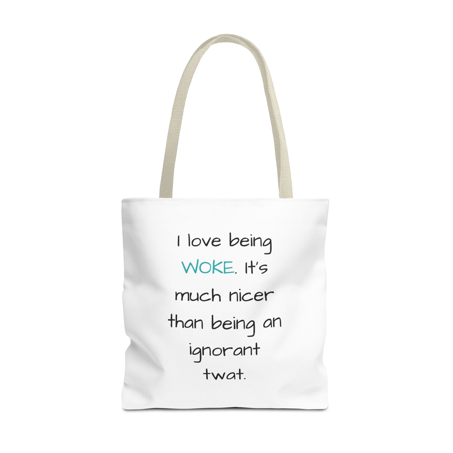 Woke Rainbow Tote Bag