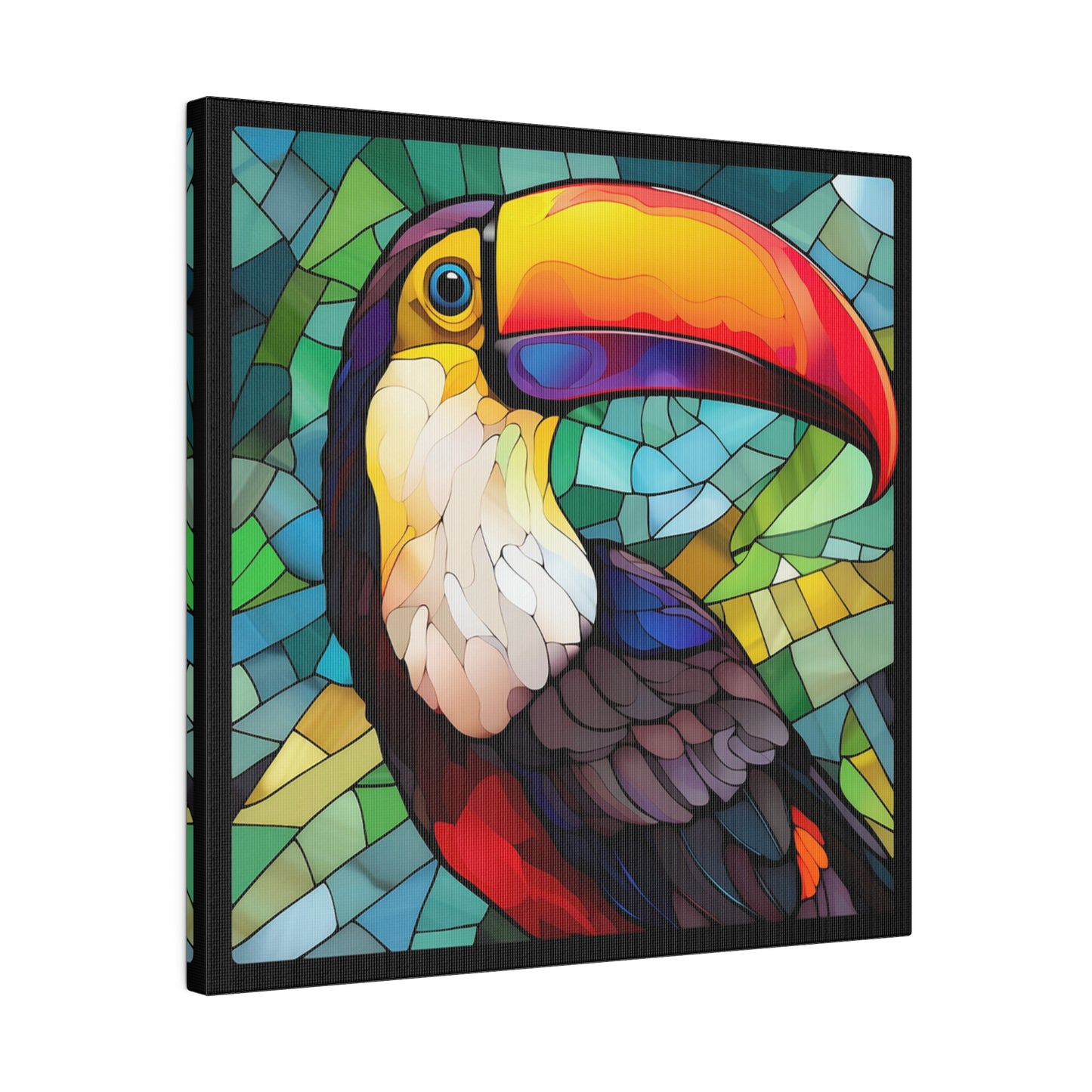 Toucan Wall Art Matte Canvas