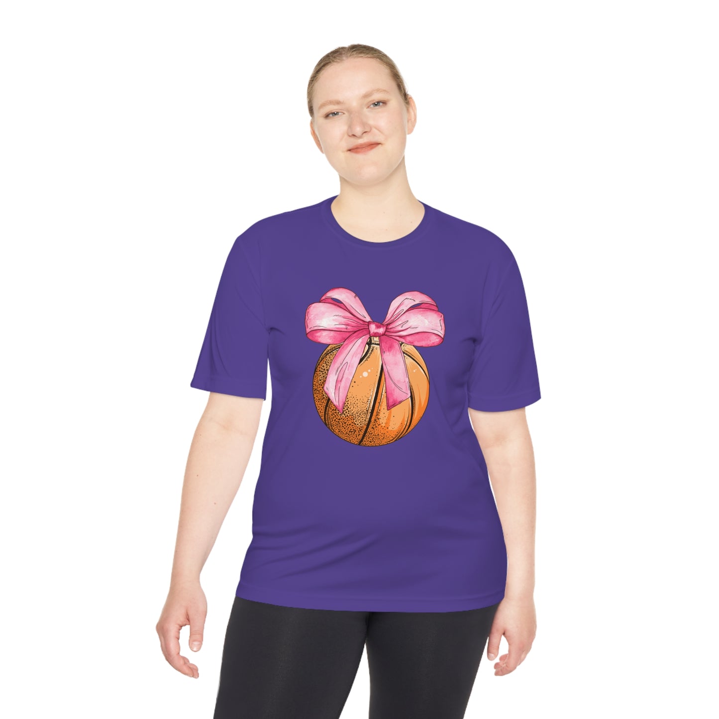 Basketball Coquette Unisex Moisture Wicking Tee