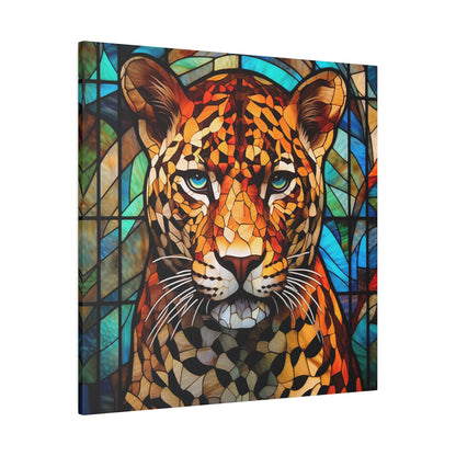 Leopard Wall Art Matte Canvas