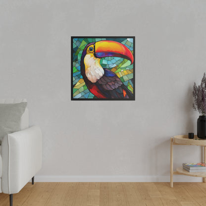 Toucan Wall Art Matte Canvas