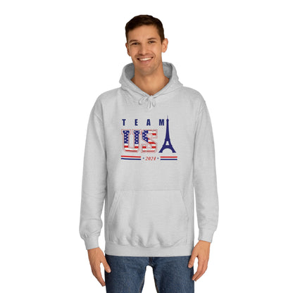 TEAM USA 2024 Paris Olympics Unisex College Hoodie