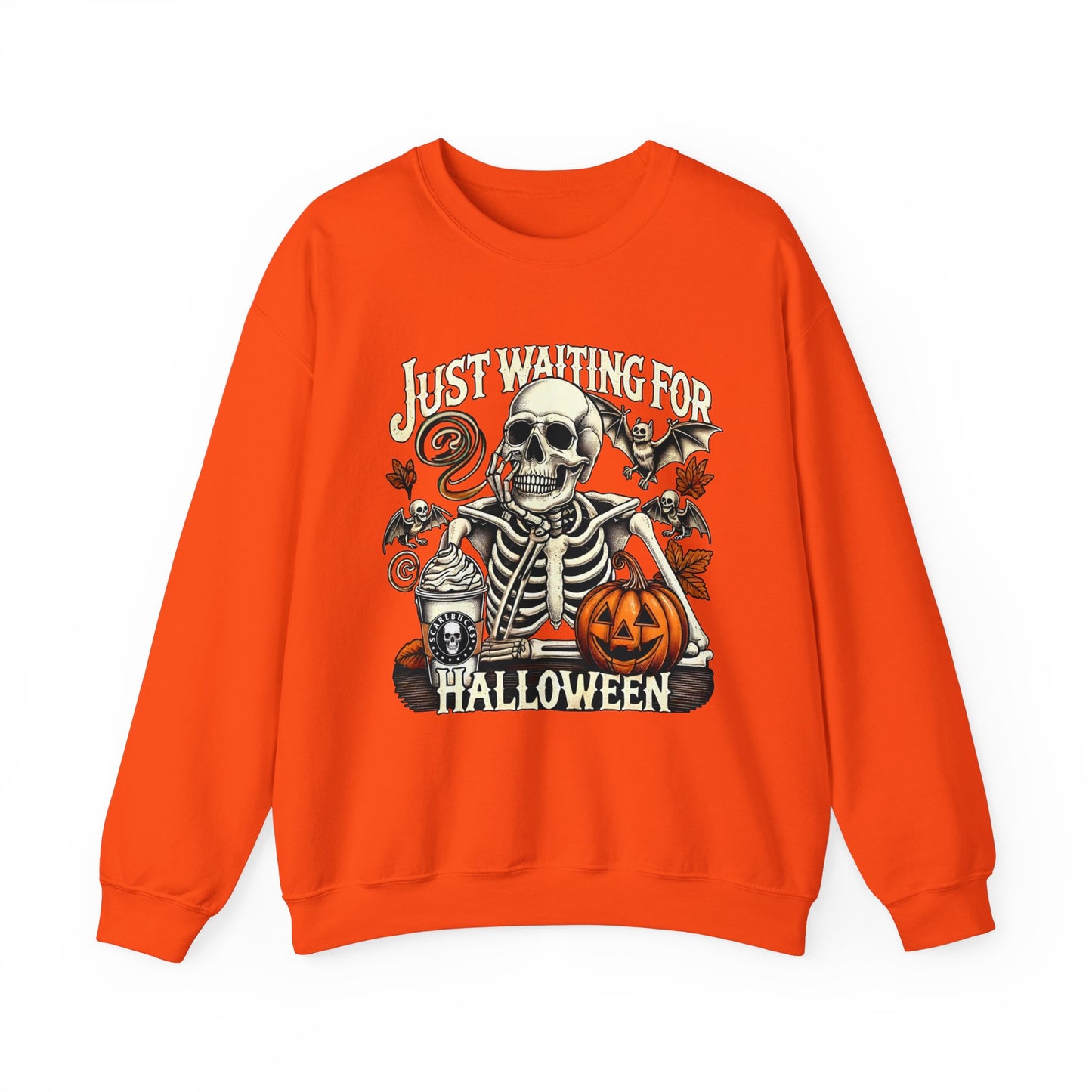 I'm Just Waiting for Halloween Sweatshirt