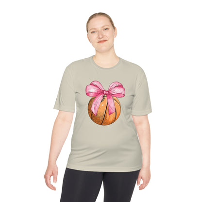 Basketball Coquette Unisex Moisture Wicking Tee