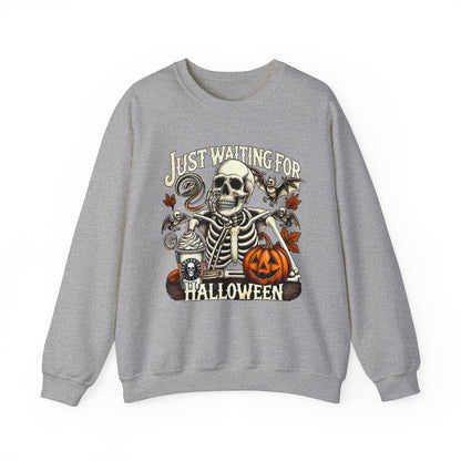 I'm Just Waiting for Halloween Sweatshirt