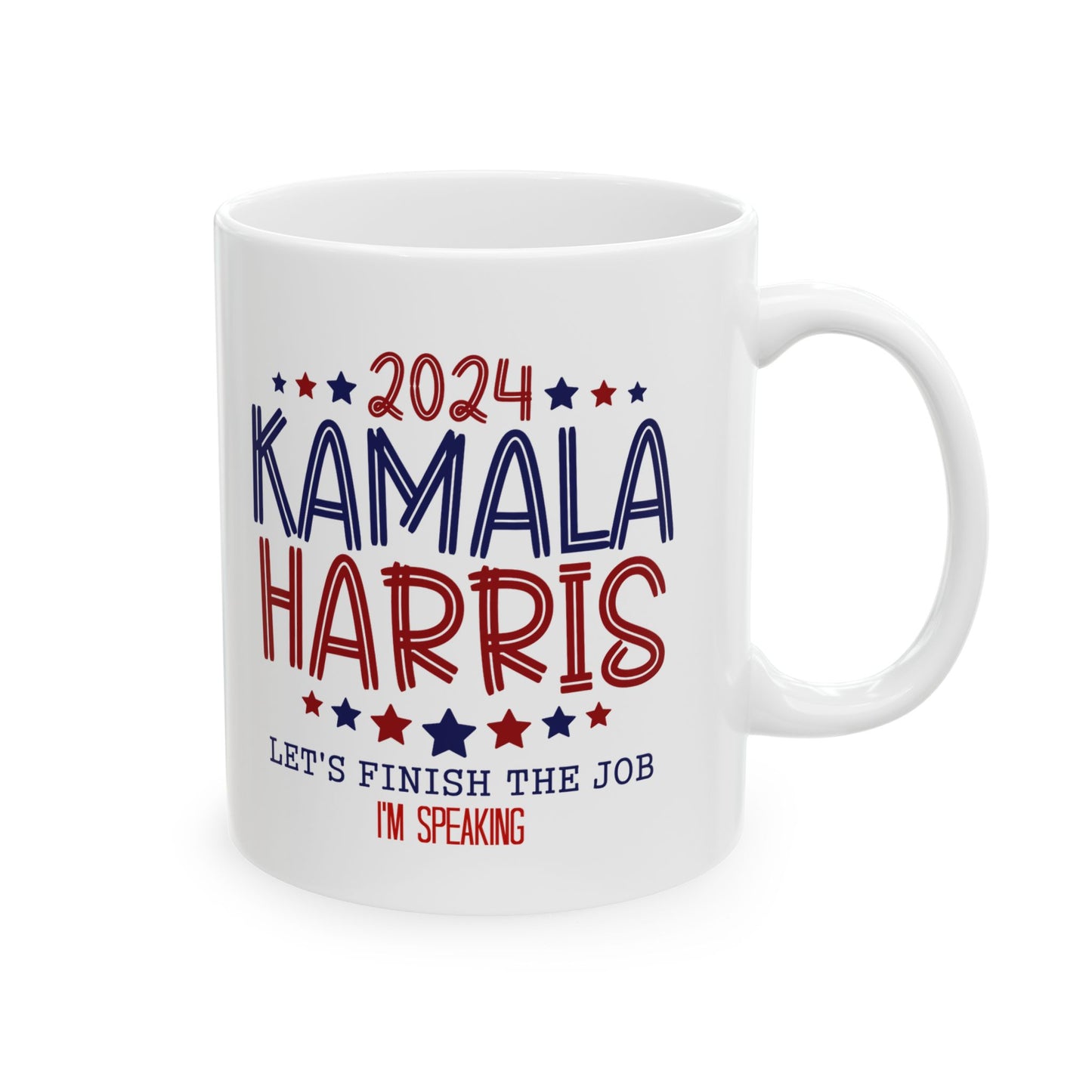 Kamala Harris Ceramic Mug, (11oz, 15oz)