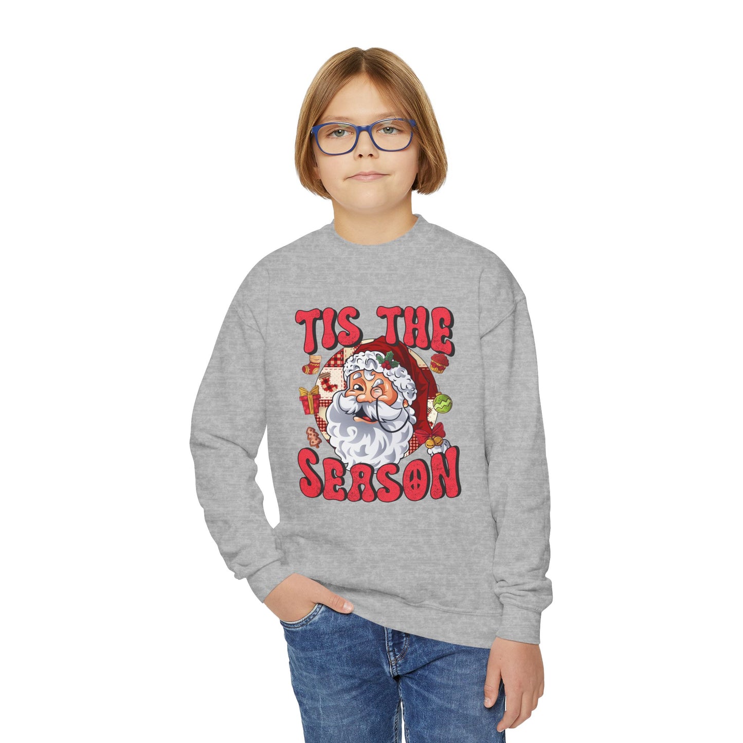 Tis the Season Youth Crewneck Sweatshirt