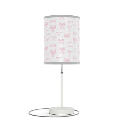 Coquette Pink Bow Lamp