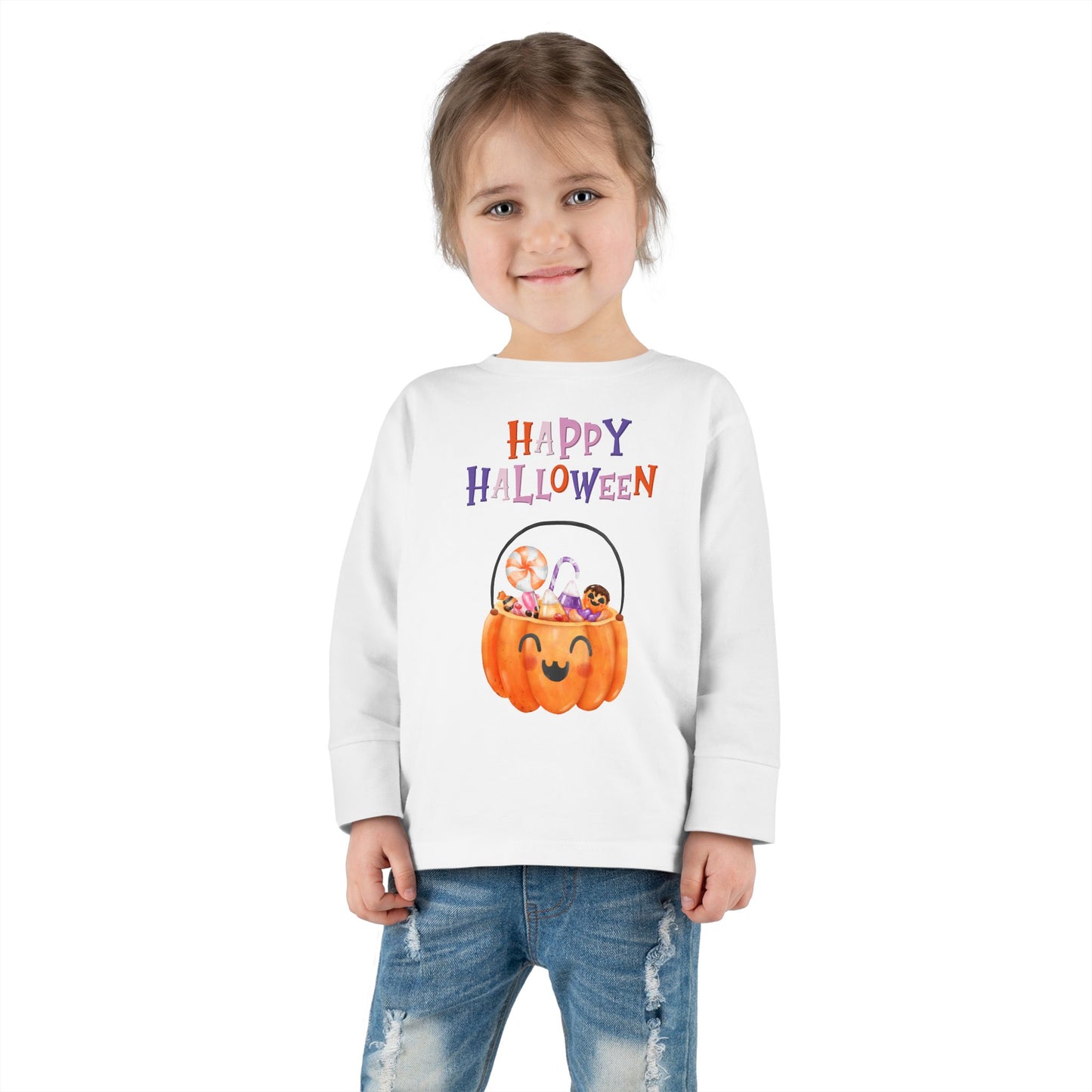 Trick or Treat Halloween Toddler T-Shirt