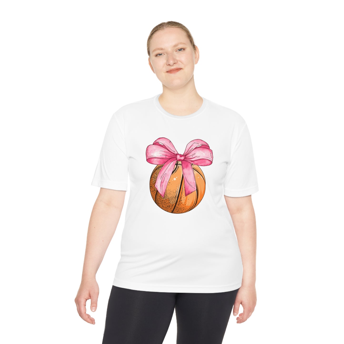 Basketball Coquette Unisex Moisture Wicking Tee