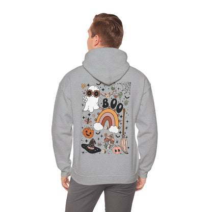 Retro Halloween Elements Hoodie Sweatshirt