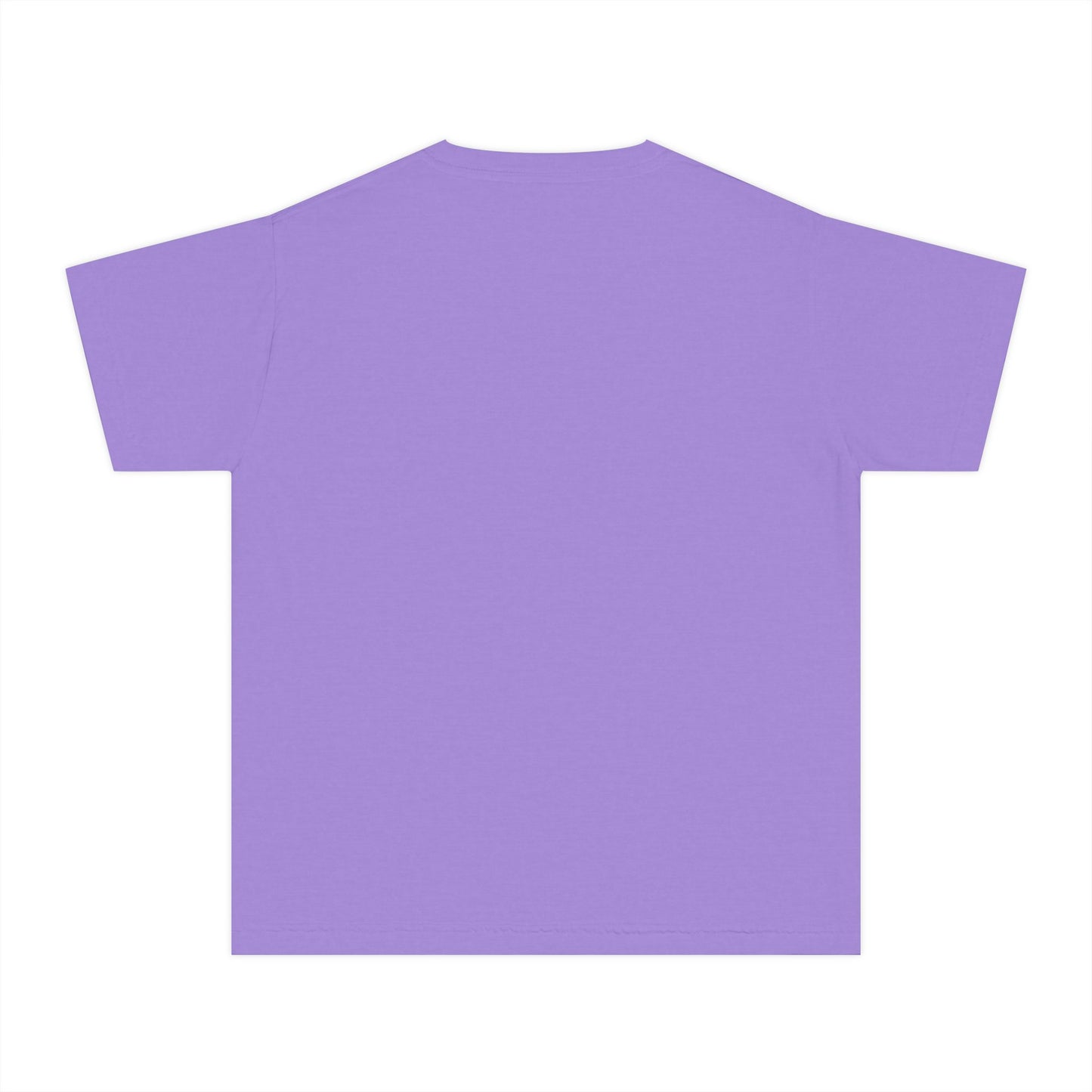 Youth Tee — Colorful Watercolor Heart Graphic Kids T-Shirt