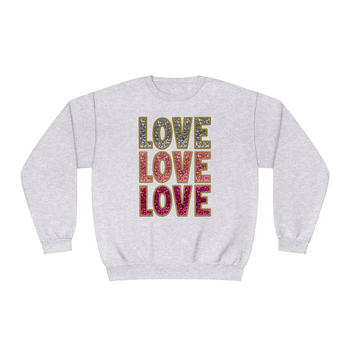 Love Love Love Valentine's Day Sweatshirt