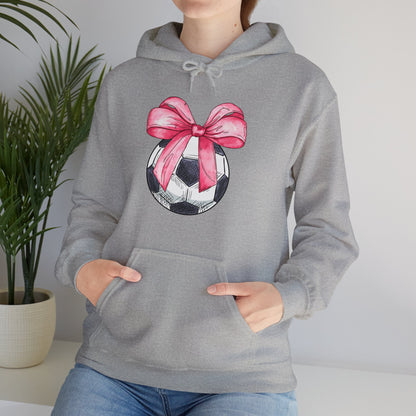 Soccer Coquette Hoodie Sweatshirt