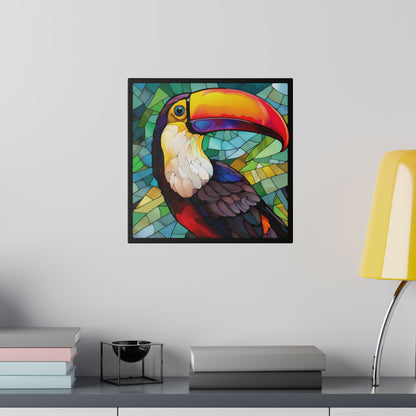 Toucan Wall Art Matte Canvas