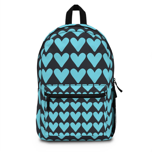 Blue Hearts Backpack