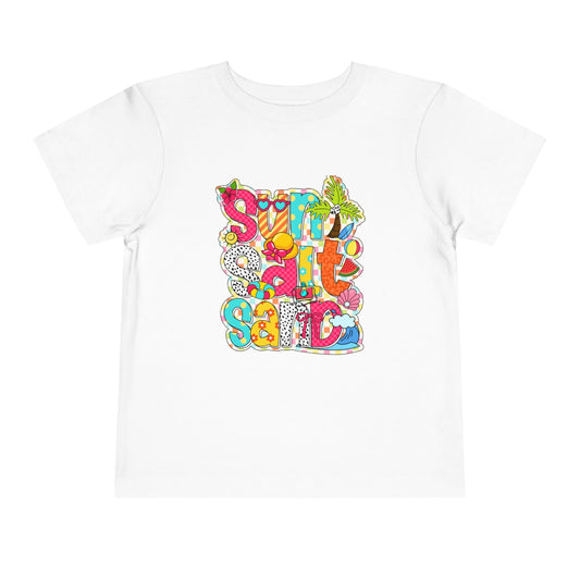 Sun, Salt, Sand Toddler Short Sleeve Tee
