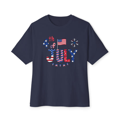 Cute 4th of July Boxy Tee