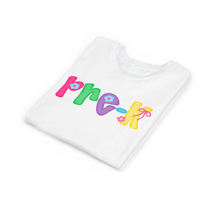 Colorful Pre-K Youth Back to School Tee