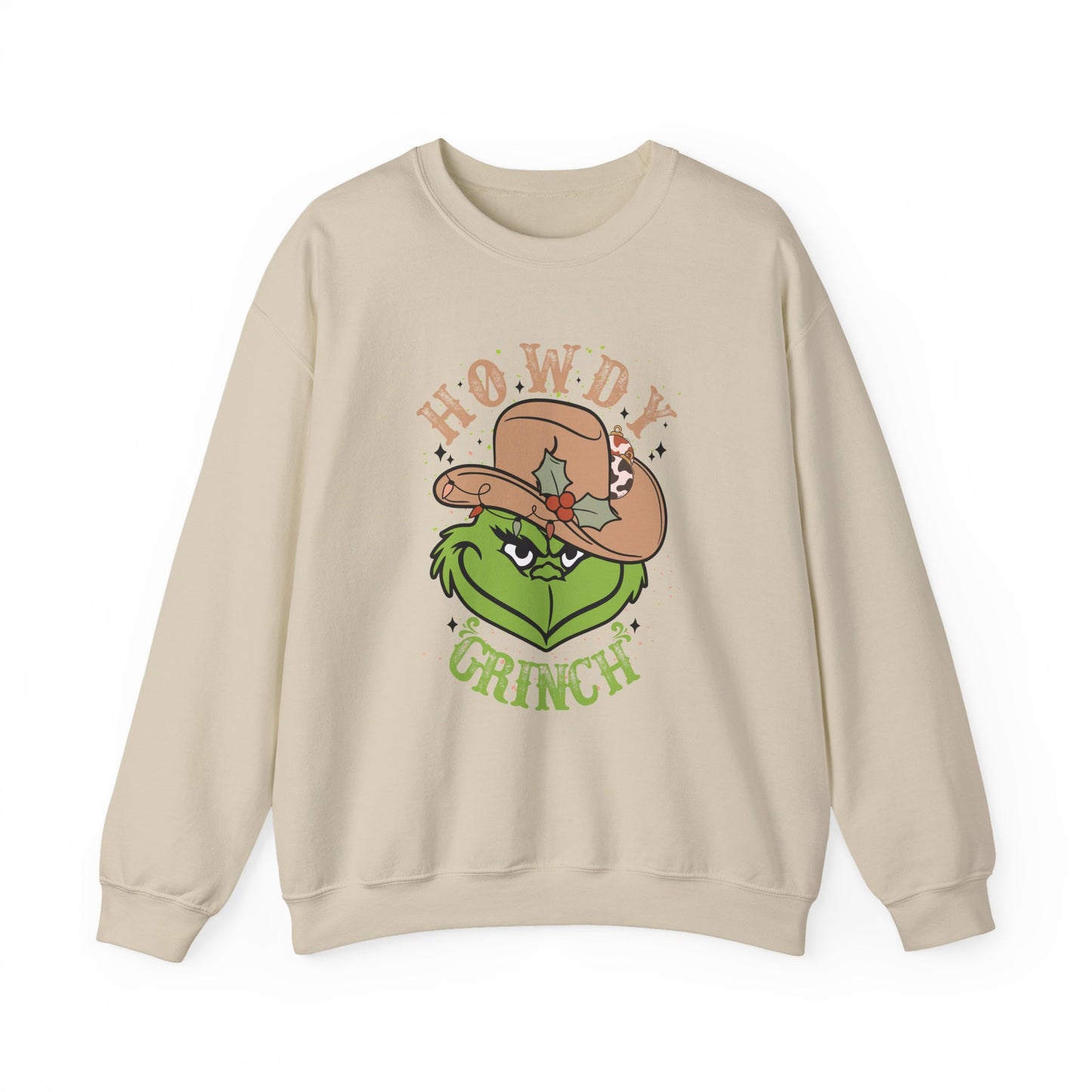 Howdy Grinch Christmas Sweatshirt