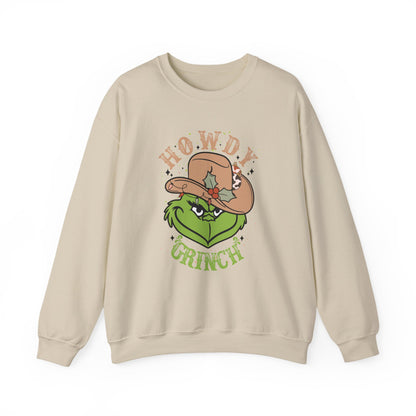 Howdy Grinch Christmas Sweatshirt