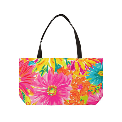 Summer Flowers Weekender Tote Bag