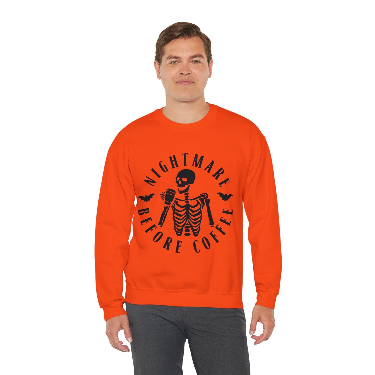 Nightmare Before Coffee Halloween Sweatshirt