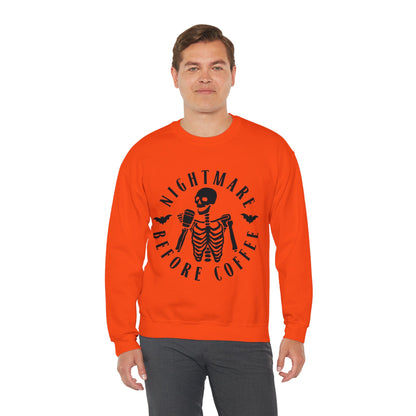 Nightmare Before Coffee Halloween Sweatshirt