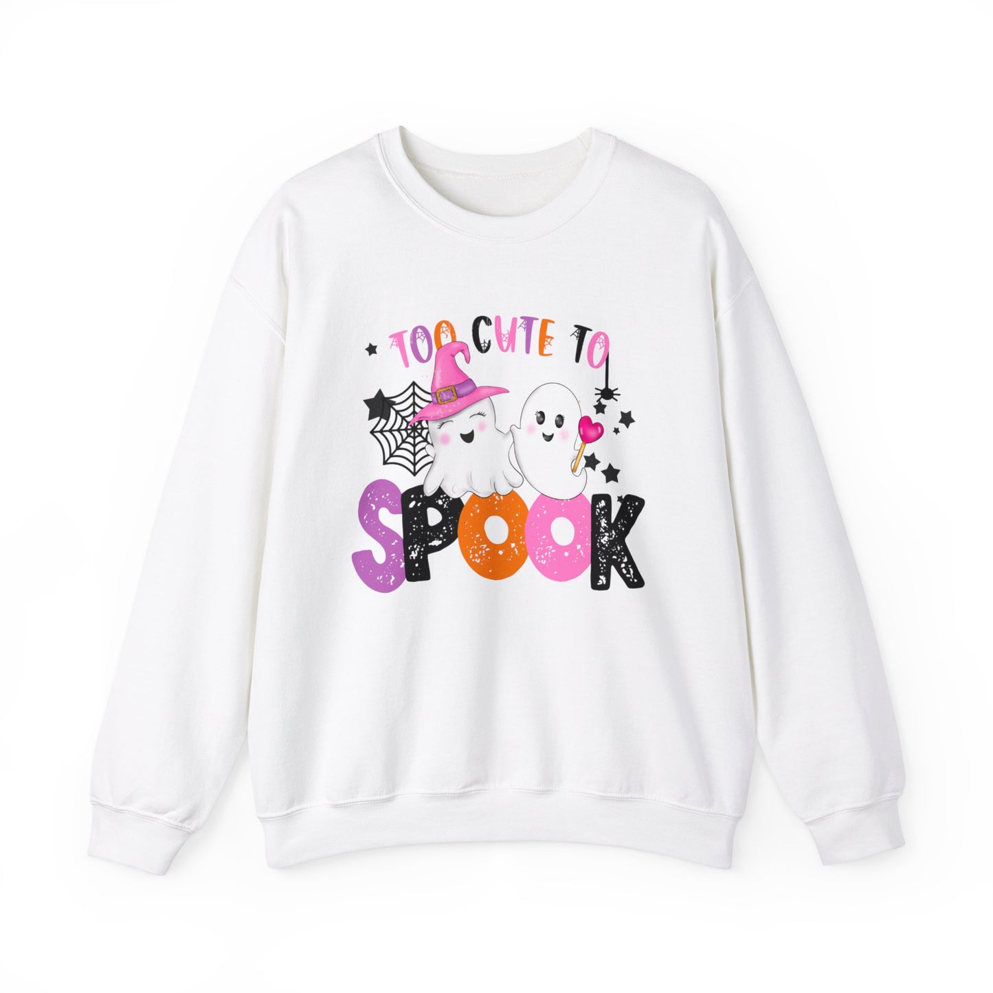 Too Cute to Spook Halloween Sweatshirt