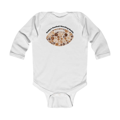Daddy's Football Watching Buddy Infant Onesie