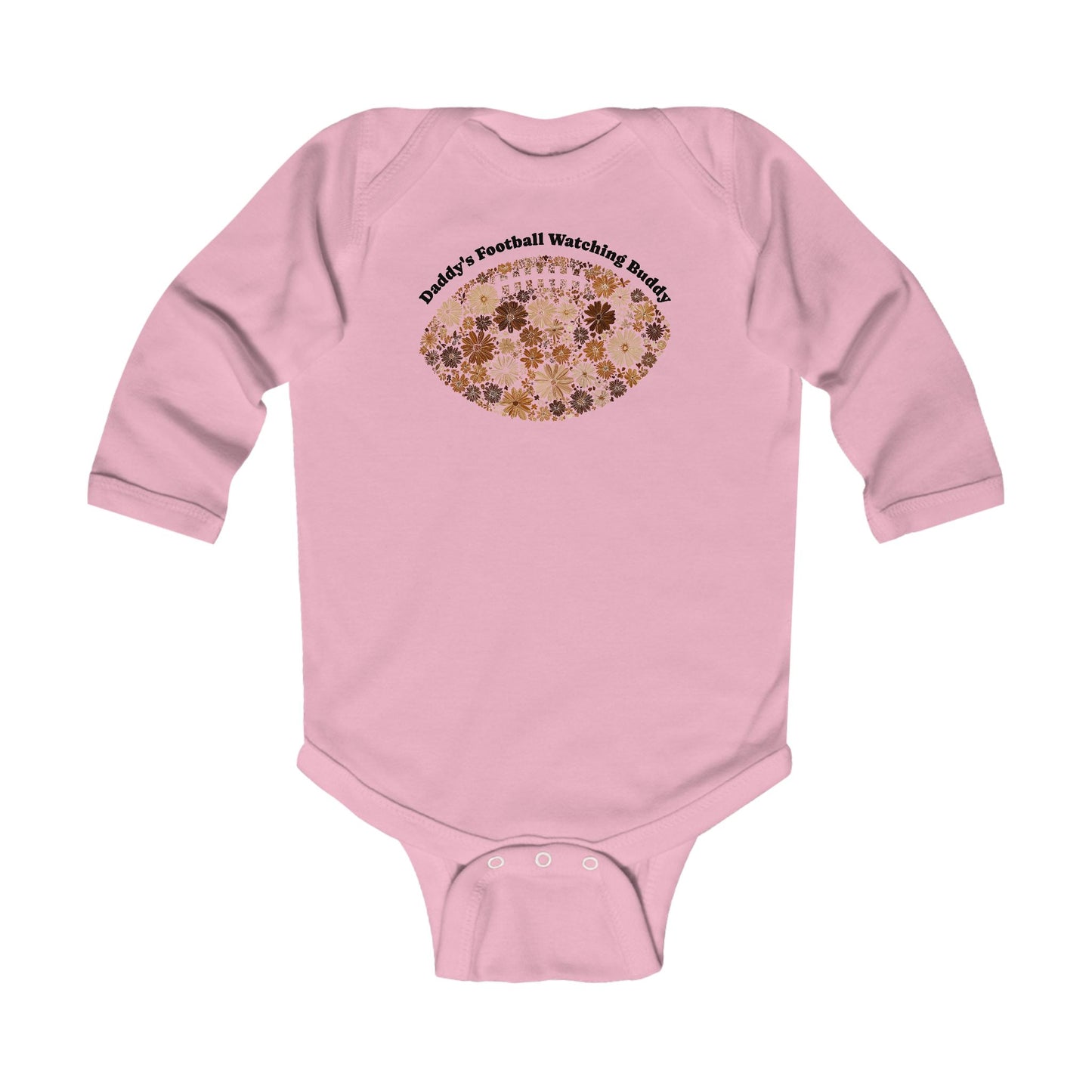 Daddy's Football Watching Buddy Infant Onesie
