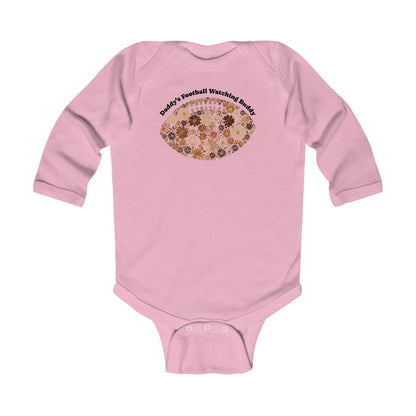 Daddy's Football Watching Buddy Infant Onesie