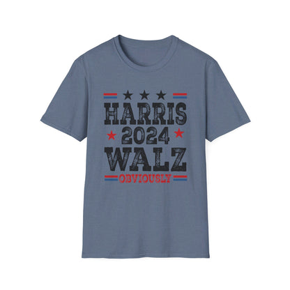 Harris Walz Obviously Unisex Softstyle T-Shirt