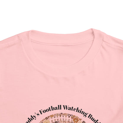 Daddy's Football Watching Buddy Toddler Tee