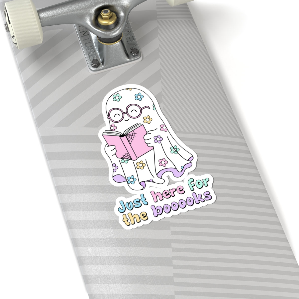 Cute Ghost Book Lover Stickers
