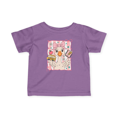 Back to School Infant Silly Goose Tee