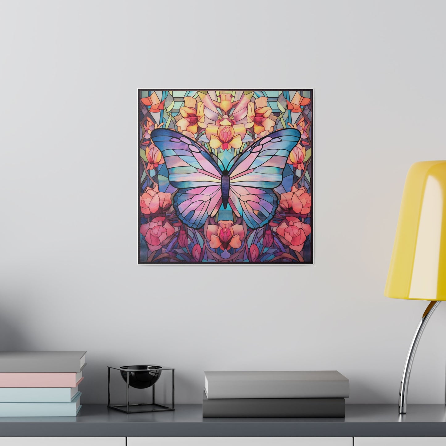 Butterfly Wall Art Matte Canvas