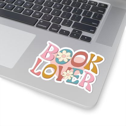 Groovy Book Lover Kiss-Cut Stickers