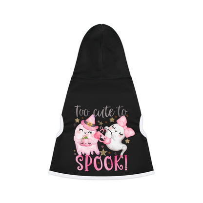 Halloween Too Cute To Spook Pet Hoodie