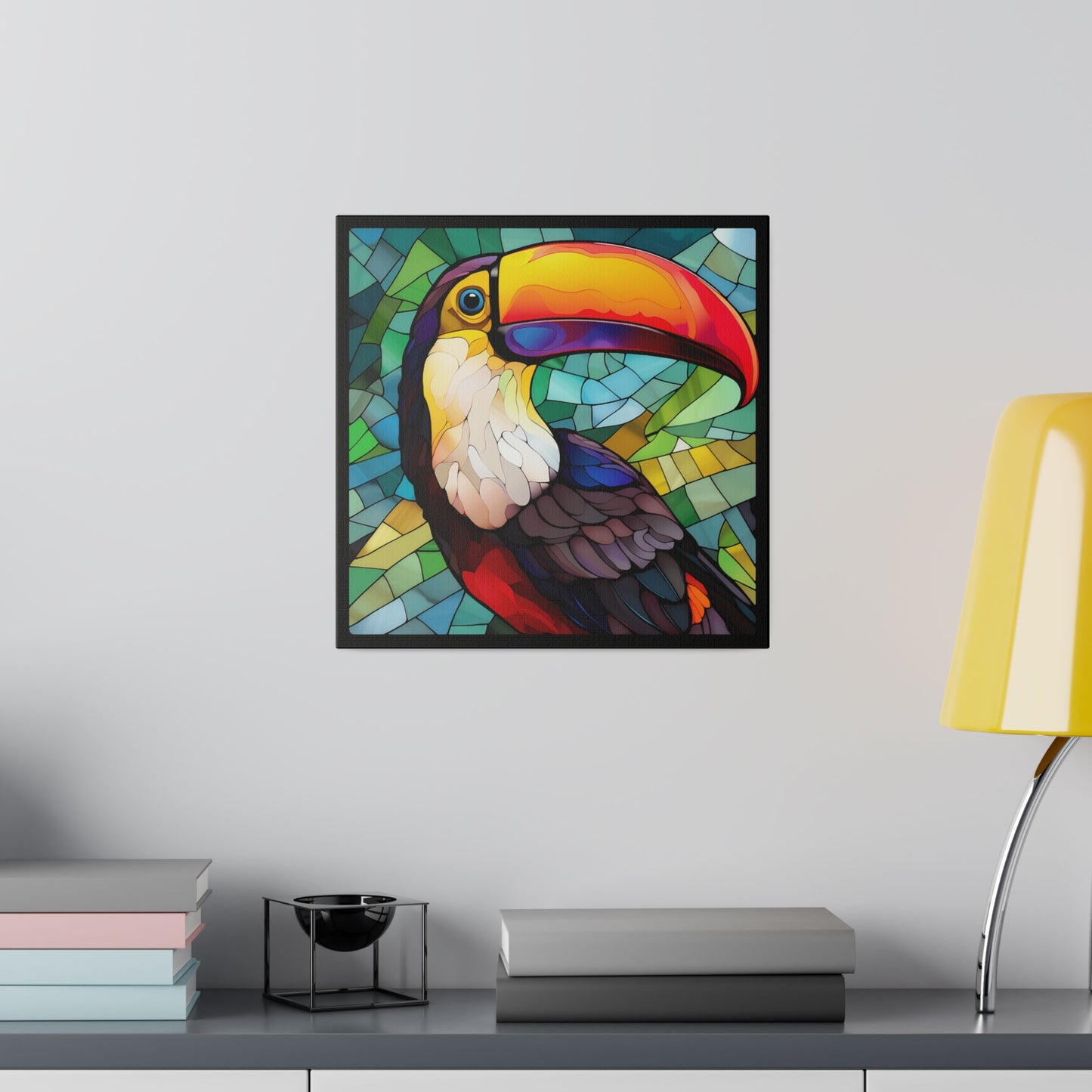 Toucan Wall Art Matte Canvas