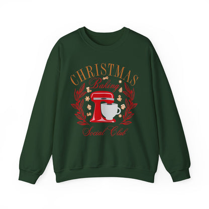 Christmas Baking Social Club Sweatshirt