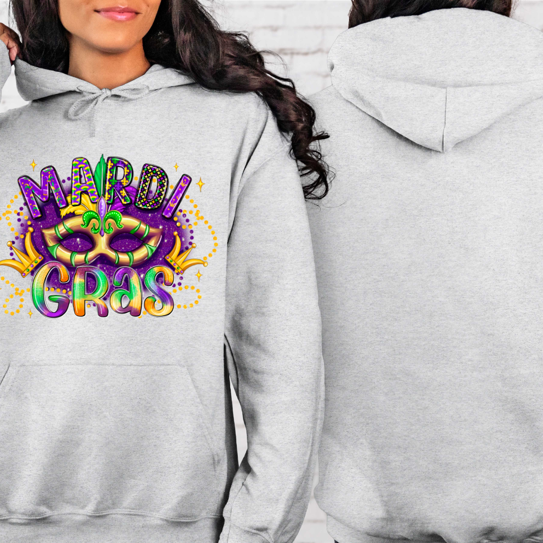 Mardi Gras Hoodie Sweatshirt