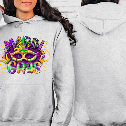 Mardi Gras Hoodie Sweatshirt