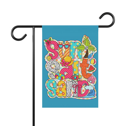 Sun, Salt, Sand Summer Garden Banner Flag