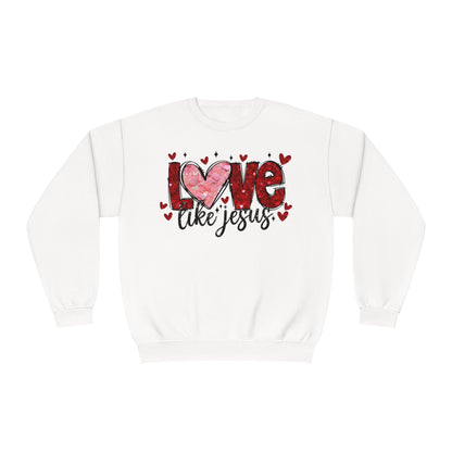 Love Like Jesus Valentine's Day Sweatshirt